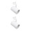WHAMVOX HOMEMAXS2 τεμάχια Σποτ Λάμπα Σκίαστρο LED Ρυθμιζόμενο Φωτιστικό Οροφής Ράγας για 8