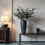 Black Ceramic Floor Vase 13.4 in 4
