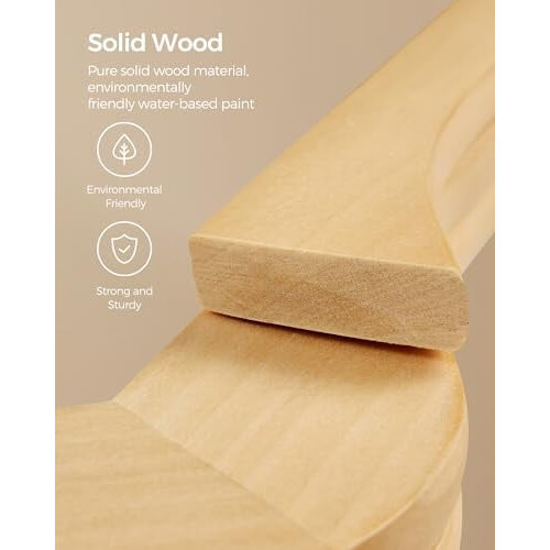 Solid Wood Coat Hangers 20-Pack with Swivel Hook 1