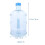Herbruikbare plastic waterkan van 5 gallon met 2 doppen - 5L container 3