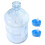 Herbruikbare plastic waterkan van 5 gallon met 2 doppen - 5L container 4