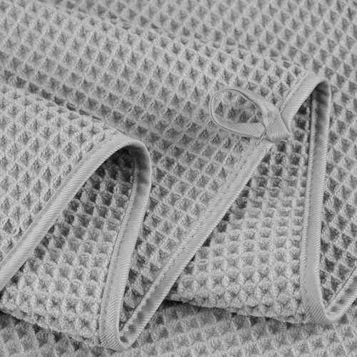 430 GSM Microfiber Waffle Bath Towel 60 x 30 in 2