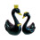 Svane-bordpyntpar – realistisk smilende design 2