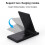 Ασύρματος σταθμός φόρτισης 15W 3 σε 1 για Android, iPhone, Apple, Samsung, iPad 5