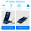 Ασύρματος σταθμός φόρτισης 15W 3 σε 1 για Android, iPhone, Apple, Samsung, iPad 6