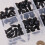 100 occhielli di sicurezza in plastica nera da 6-12 mm con rondelle 4