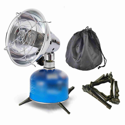Mini réchaud à gaz de camping avec sac de transport 1