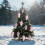 8-teiliger rosa Weihnachtsbaumschmuck, 9 cm 3