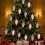 8-teiliger rosa Weihnachtsbaumschmuck, 9 cm 5