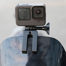 Motorcycle Windshield Mount for Hero 12 & Above Aluminum Action Accessories