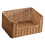 Brown Imitation Rattan Storage Basket, Rectangular 3