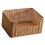 Brown Imitation Rattan Storage Basket, Rectangular 4