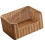 Brown Imitation Rattan Storage Basket, Rectangular 5
