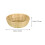 Handwoven Bamboo Storage Basket Beige 2