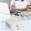 PU Leather Travel Jewelry Box – Compact 2-Layer Organizer 4