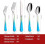 20-Piece Stainless Steel Flatware Set for 4 5