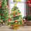 Mini Lighted Tabletop Christmas Tree with Ornaments 5
