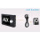 Receptor de Transmissão Digital DAB/DAB+ de 2,8 Polegadas com Transmissor FM, MP3, AUX para Carros Europeus - Display de Vídeo Colorido 5