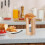 2-Pack Wooden Mason Jar Lid Organizer Rack 5