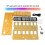 Digital LED Alarm Clock Kit Large Font 6-Digit Electronic Clock Bulk Music Spectrum Module DIY Featuring Voice 3