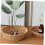 Wicker Bread Baskets Rustic 1Pcs Khaki 5