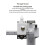 3D Printer Part Hotend Kit for  A1 A1  Fast Speed Hot End Assembly Hardened Steel Nozzle 0.2mm 6