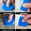 ACDANC silicone caulking tools set blue 5 pcs 7