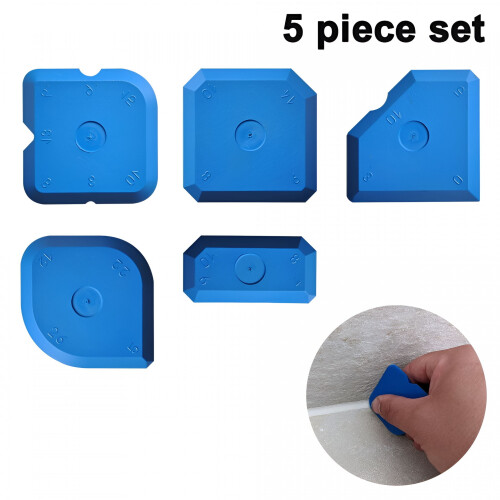 ACDANC silicone caulking tools set blue 5 pcs 1