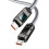 2m Type C to Type C Cable 100W Display Mechanical Data Cable Fast Charging USB C to USB C Cable for  for  A 1