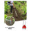 2-in-1 Weeding Wheels Weeder Attachment for Efficient Grass Removal and Garden Maintenance 2