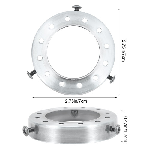 Iron Lamp Shade Holder Ring 42mm Inner Diameter 1