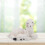 Resin Mini Sheep Figurine 12cm White Decor 5