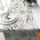 Linen Table Runner Zebra Print 13 x 90 in 3