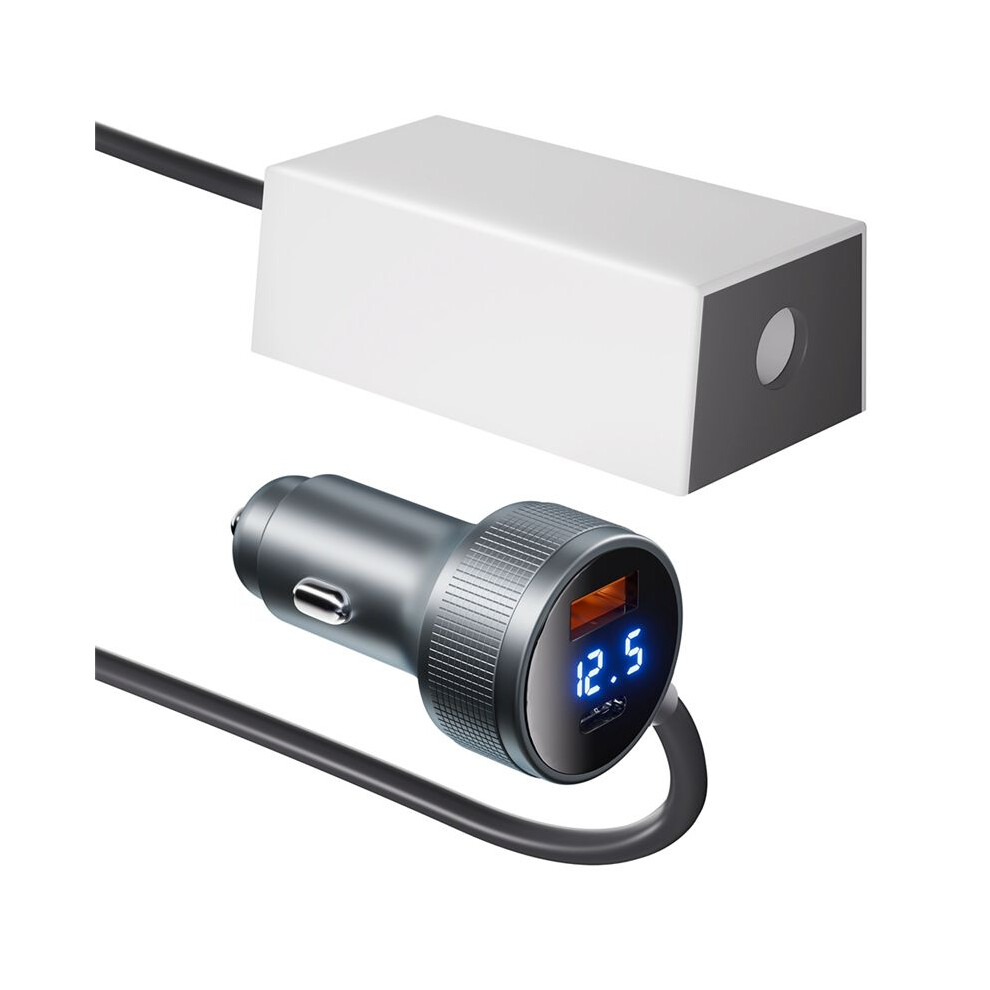 For Starlink Cigarette Lighter Adapter With Digital Display 12V-36V Car Adapter With Step Converter For Rv Cars 4711422191134