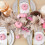 Artificial Pink Pumpkin & White Maple Leaf Rattan Vine 4