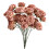 3-Head Artificial Rose Bouquet for Wedding and Home Decor 2