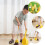 Balai d'intérieur pour tout-petits, petit canard jaune 7
