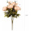 Artificial Peony Bouquet – Silk & Plastic, 13-Stem, Light 2