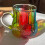 3D Guitar Borosilicate Glass Mug 350ml 2