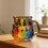 3D Guitar Borosilicate Glass Mug 350ml 5