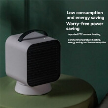 Portable Heater Fan Overheating Protection 3S Fast Heating Ceramic Space Thermostat Rapid Heating Office Desk US Plug B