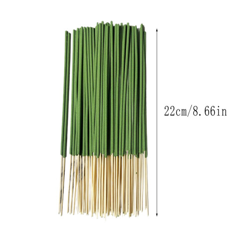 Zitronengras-Räucherstäbchen, 120 Stück, 22 cm, Bio 1