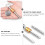 2 Pack Chain Keychain Socket Adapter Multi-Functional Tool for Home, Auto Repair, and Projects 2