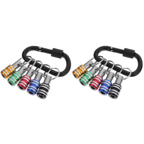 2 Pack Chain Keychain Socket Adapter Multi-Functional Tool for Home, Auto Repair, and Projects 2