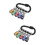 2 Pack Chain Keychain Socket Adapter Multi-Functional Tool for Home, Auto Repair, and Projects 6