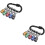2 Pack Chain Keychain Socket Adapter Multi-Functional Tool for Home, Auto Repair, and Projects 8
