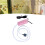 Mini-USB leise Aquarien-Luftpumpe ABS rosa 3