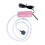 Mini-USB leise Aquarien-Luftpumpe ABS rosa 11