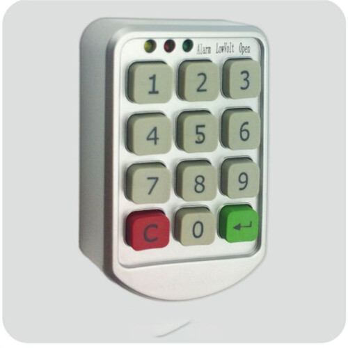 Serrures de Porte D'Armoire à Code, Serrure Électronique Numérique Intelligente à Code, Clavier Numérique, Serrures de Porte D'Armoire à Code 2