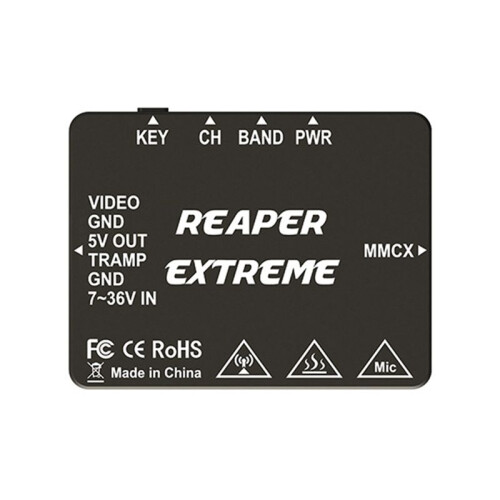 5.8G 2.5W VTX 40CH Video Transmitter Built-in Microphone with MMCX Interface for FPV Long Range Drone 2